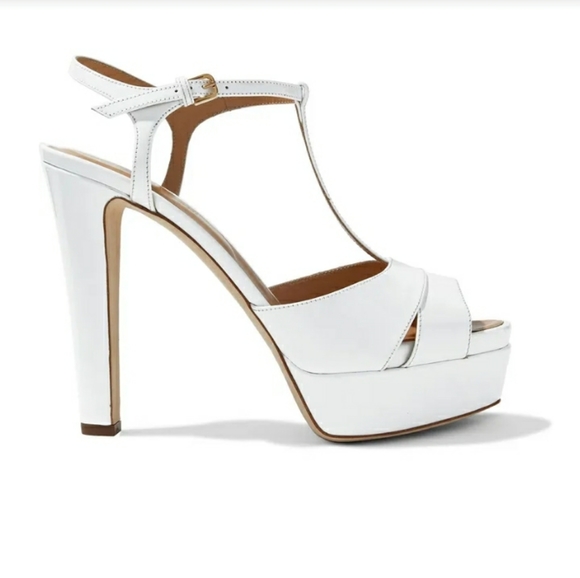 sergio rossi white sandals